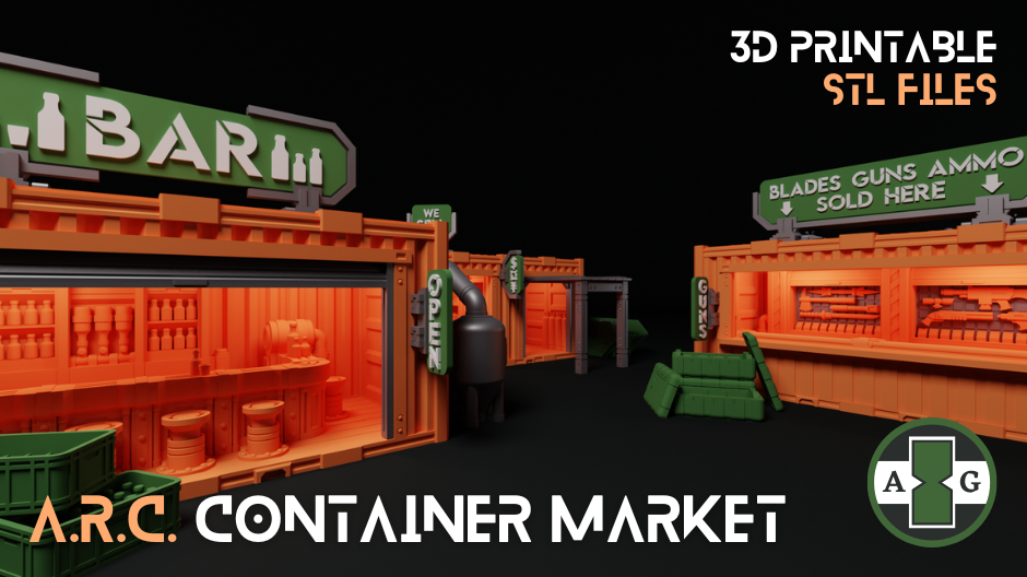 A.R.C. Container Market Kickstarter Live