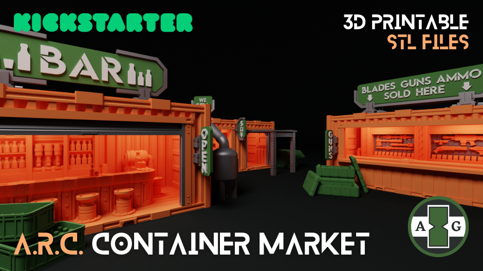 A.R.C. Container Market Kickstarter Live