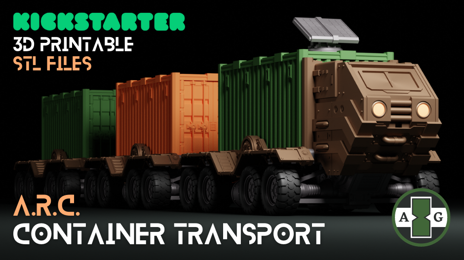 A.R.C. Container Transport Kickstarter Back Now