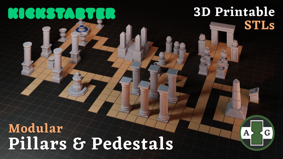 Pillars & Pedestals Kickstarter Live