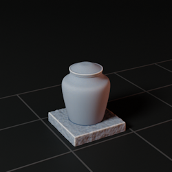 Vase-D-Urn-Square