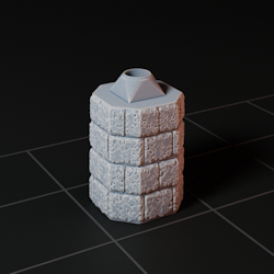 Pillar-Angled-Stone-Block-H250-B