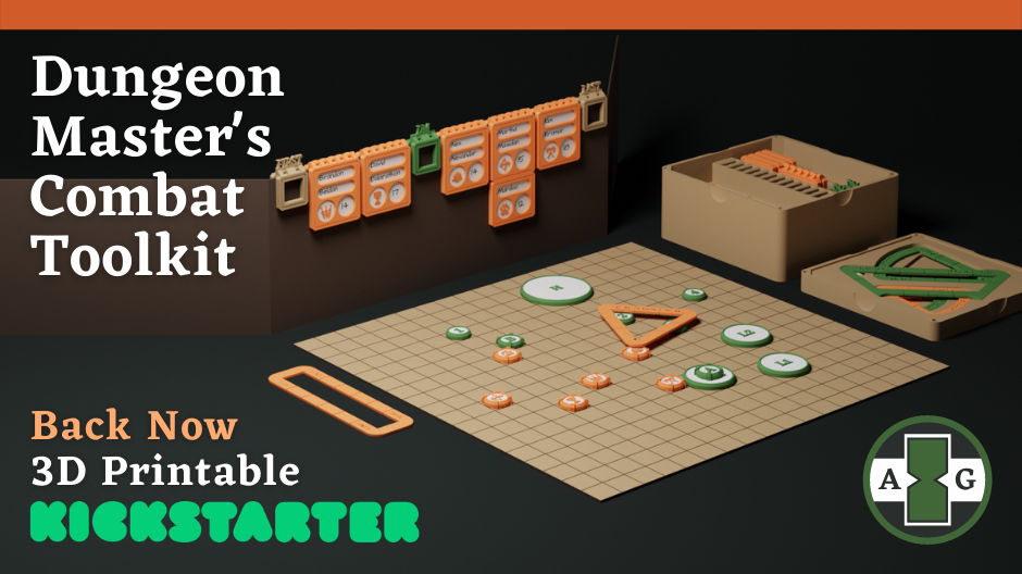 Dungeon Master's Combat Toolkit Kickstarter Back Now